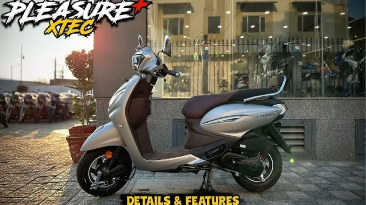 Hero Pleasure Plus Xtec 2025 Launched – Bluetooth Connectivity, Premium LED Lights & Enhanced Safety