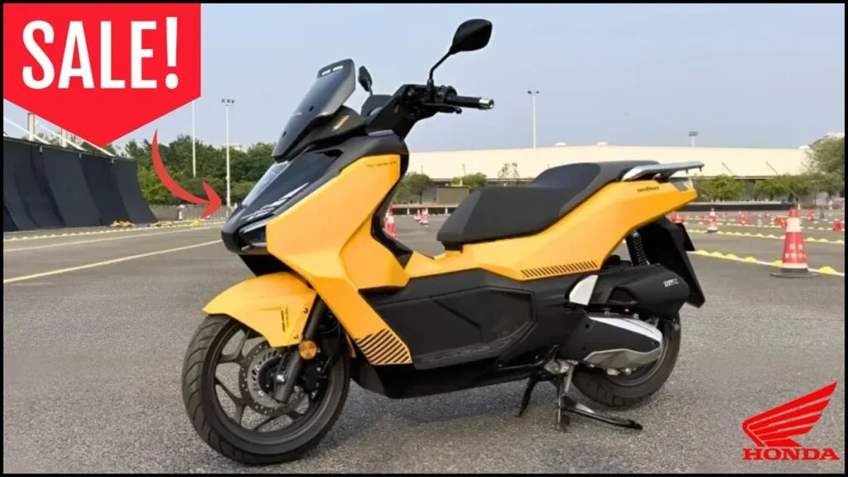 Honda Hybrid Scooter with Smart Display and 180cc Engine: Budget-Friendly Launch Offer