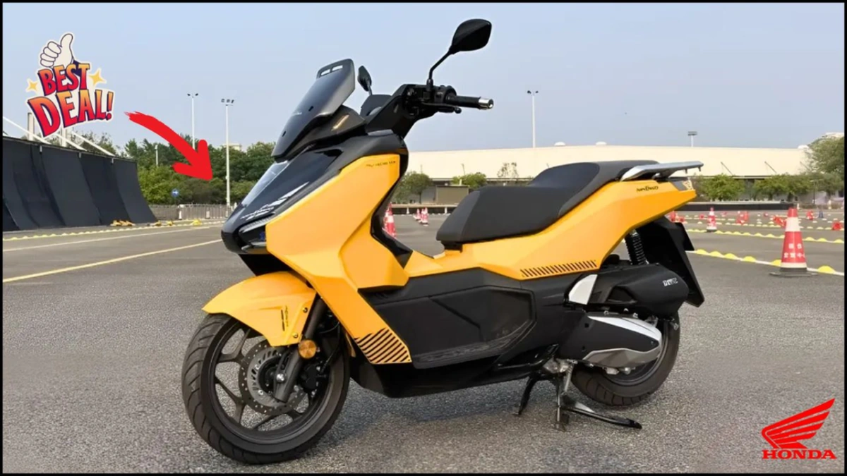 Honda Hybrid Scooter with Smart Display and 180cc Engine: Budget-Friendly Dhamaka Offer for Buyers