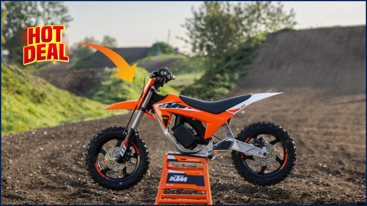 KTM Electric Cycle for Kids with 128 km Range and 55 km/h Speed: Limited-Time Deal at ₹4,000