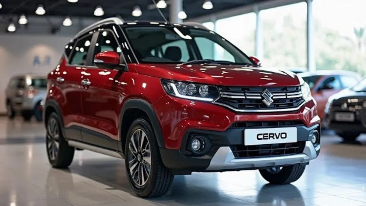Maruti Cervo 2025 Launched – 42 km/l Mileage, Sunroof & Connected Tech