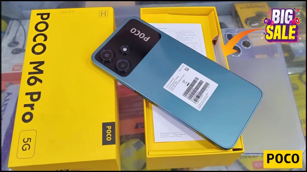 POCO M6 5G Orion Blue – Bumper Sale Price Under ₹11,000