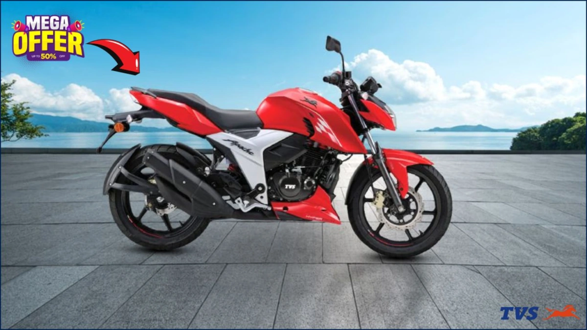 TVS Apache RTR 160 Mega Offer – Bold Design Bike with Exciting Discounts!