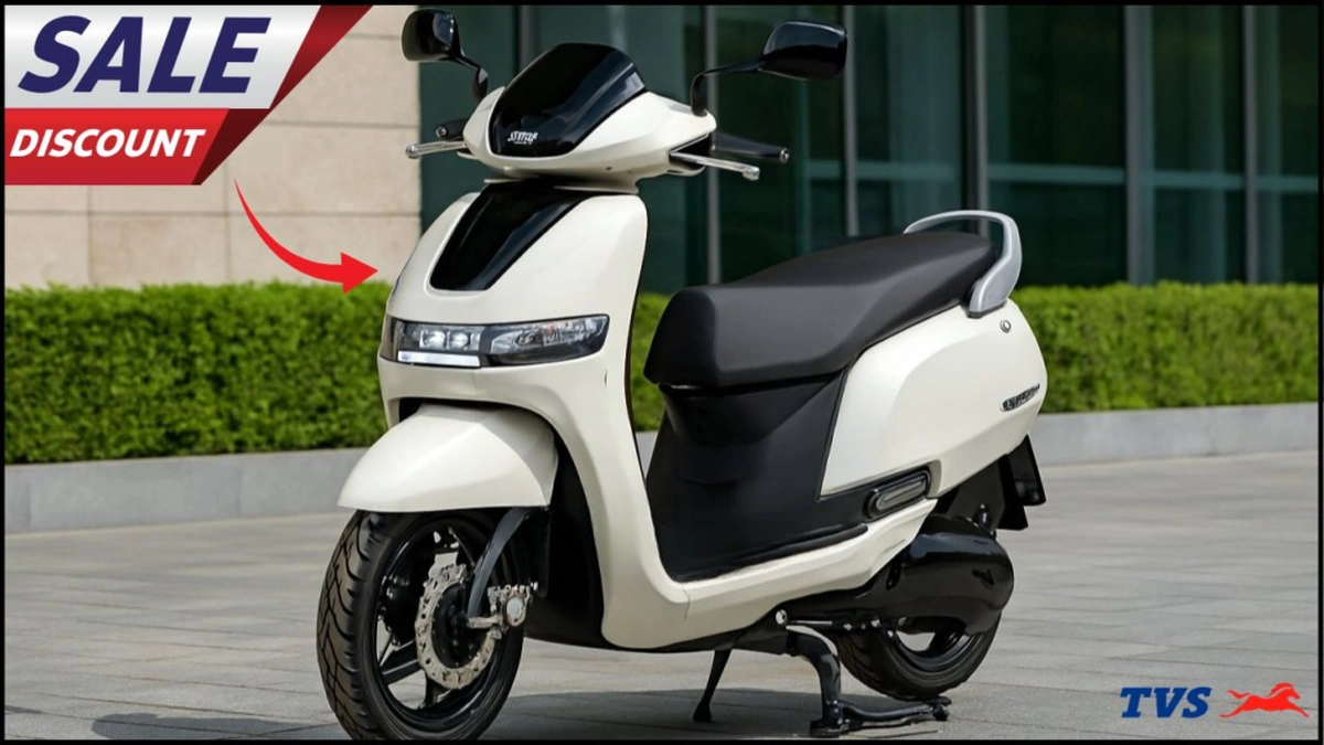 TVS iQube Electric 2025 Bumper Sale – 520KM Range, 1-Hour Fast Charging & Smart Connectivity at Unseen Prices!