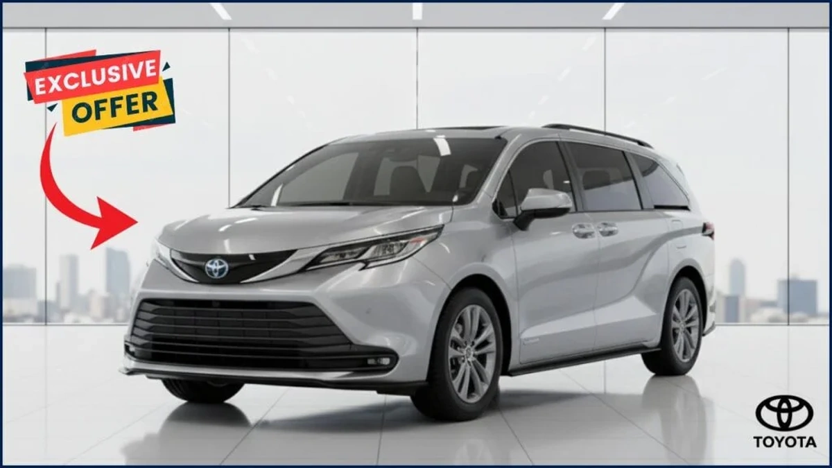Toyota Sienna 2025 7-Seater Luxury MPV with 36 MPG Hybrid Engine and Smart Tech: Massive Introductory Offer Revealed!