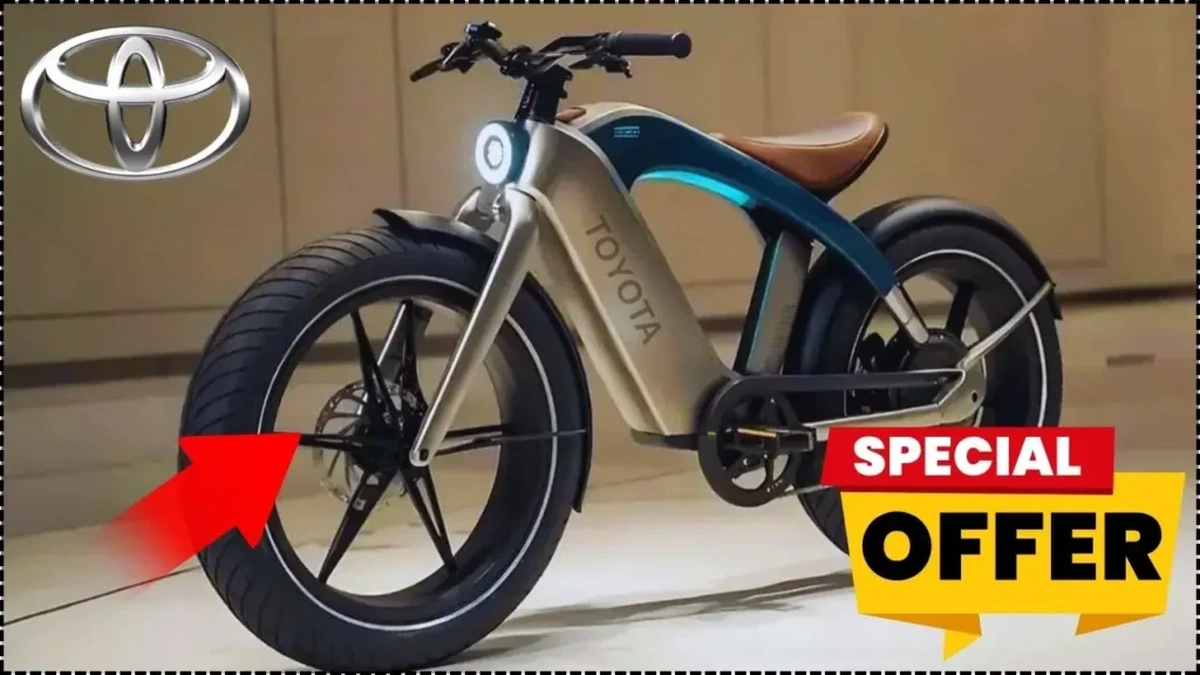 Toyota Smart Electric Cycle 2025 with 400km Range and Smart Assist: Bumper Launch Offer at ₹1,500