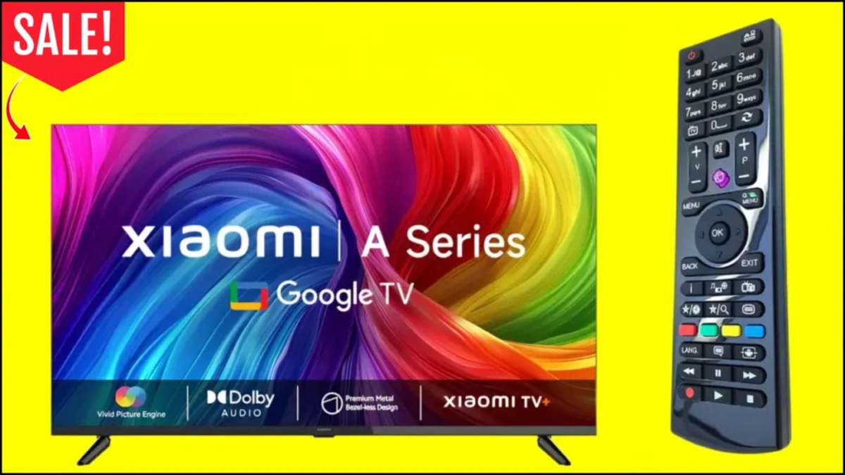 Xiaomi 8 K Smart TV with Dolby Speakers and 10-Year Warranty: Bumper Sale Price at ₹ 4,000