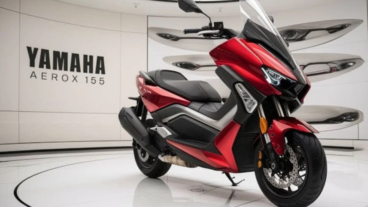 Yamaha Aerox 155 2025 Launched – Sporty Maxi-Scooter Design, Peppy 155cc Engine & Premium Tech