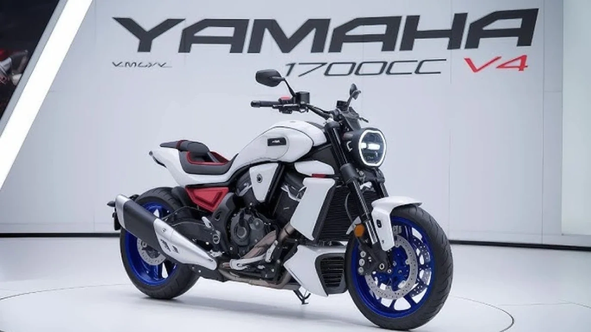 Yamaha VMAX 2025 Launched – Brutal V4 Power, Modern Tech & Aggressive Styling