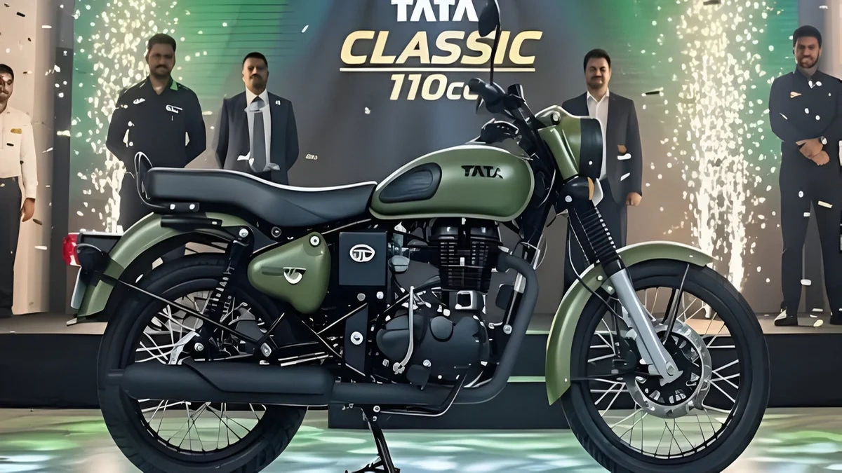 Tata Classic 110 Supar Bike Finally Launched with 110cc Air-Cooled Engine, 80 KMPL Mileage & Digital Speedometer at ₹63,999